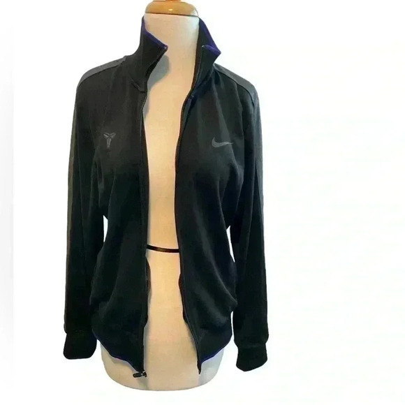 RARE 2011 NIKE KOBE BRYANT VENOMENON BLACK TRACK JACKET SIZE SMALL NICE!!! - Picture 7 of 14